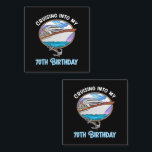 Cruise Lover Cruising Into My 70th Birthday Card<br><div class="desc">Cruise Lover Cruising Into My 70th Birthday</div>