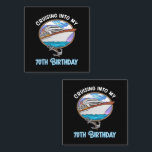 Cruise Lover Cruising Into My 70th Birthday Card<br><div class="desc">Cruise Lover Cruising Into My 70th Birthday</div>