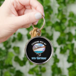 Cruise Lover Cruising Into My 70th Birthday Keychain<br><div class="desc">Cruise Lover Cruising Into My 70th Birthday</div>