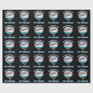 Cruise Lover Cruising Into My 70th Birthday Wrapping Paper