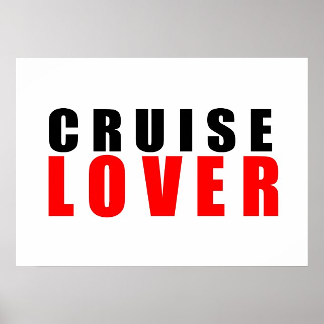 Cruise lover poster (Front)