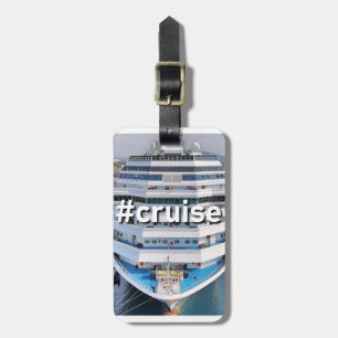 Cruise luggage tag