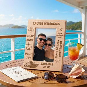 Cruise Memories Personalized Cruising Etched Frames