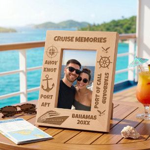 Cruise Memories Personalized Cruising Etched Frames