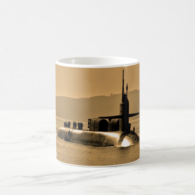 CRUISE MISSILE SUBMARINE – SSGN-728 Mug (Center)