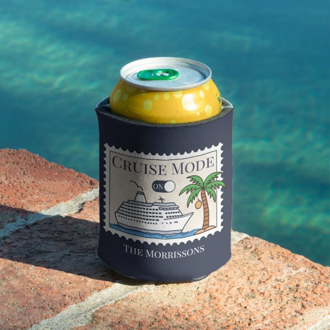 Cruise Mode On Personalized Can Cooler (In Situ Pool)