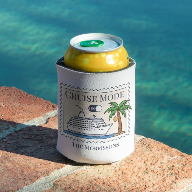 Cruise Mode On Personalized Can Cooler (In Situ Pool)