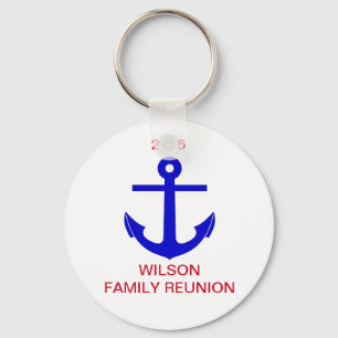 Cruise/Nautical Reunion (or Event) Keychain
