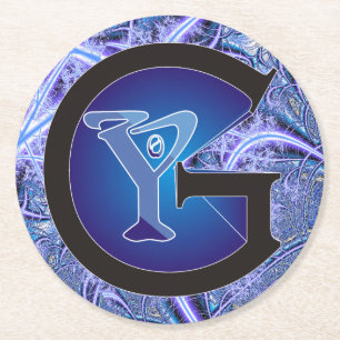 Cruise on the Coast/er Round Paper Coaster