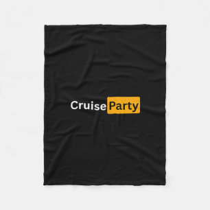 Cruise Party - Y Cruising Bon Voyage Gifts  Fleece Blanket