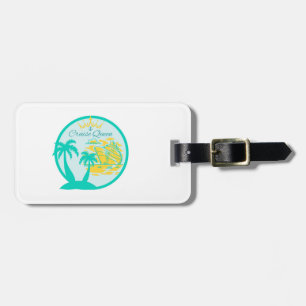   Cruise Queen Luggage Tag