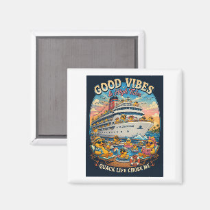 Cruise Rubber Duck - hide and find on a ship Magnet