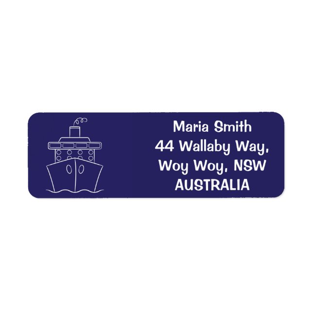 Cruise ship (Front)