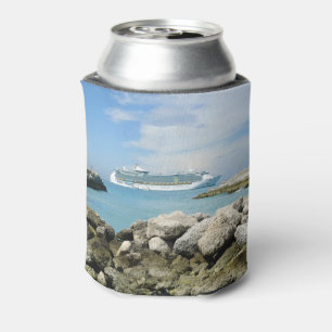 Cruise Ship at CocoCay Can Cooler