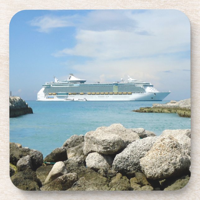 Cruise Ship at CocoCay Coasters (Front)