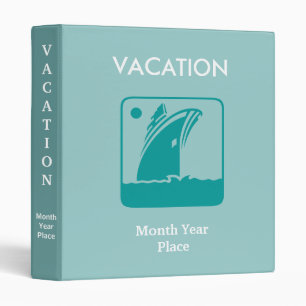 Cruise Ship Binder