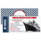Cruise Ship Boarding Pass Birthday Invitation