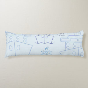 Cruise ship body pillow