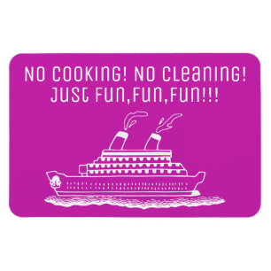 Cruise Ship Cabin Stateroom Door Marker Funny Joke Magnet
