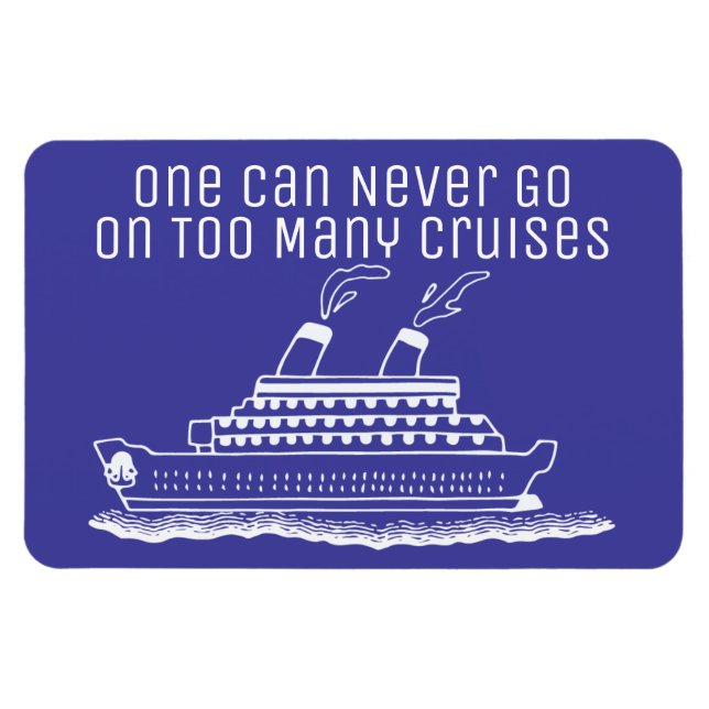Cruise Ship Cabin Stateroom Door Marker Funny Magnet (Horizontal)