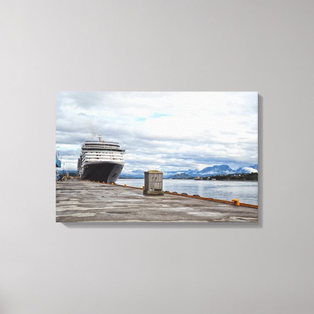 cruise ship canvas print (Front)