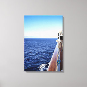 Cruise ship canvas print