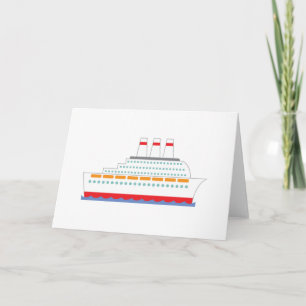 Cruise Ship Card