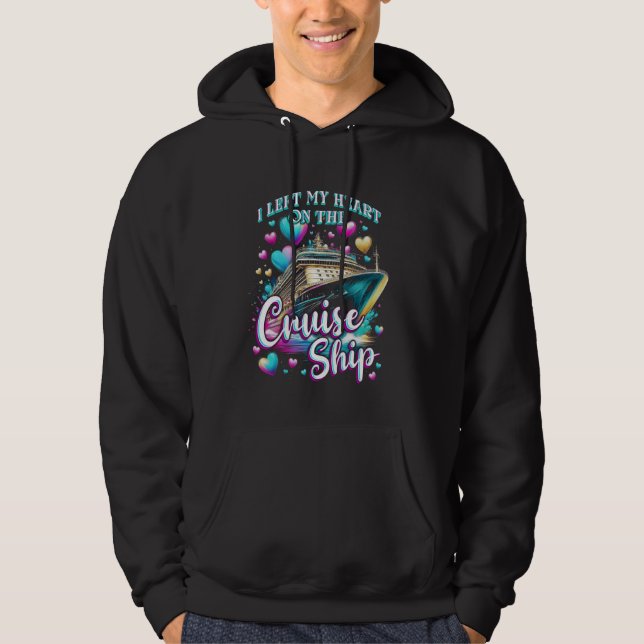 Cruise Ship Cruising Vacation Hoodie (Front)
