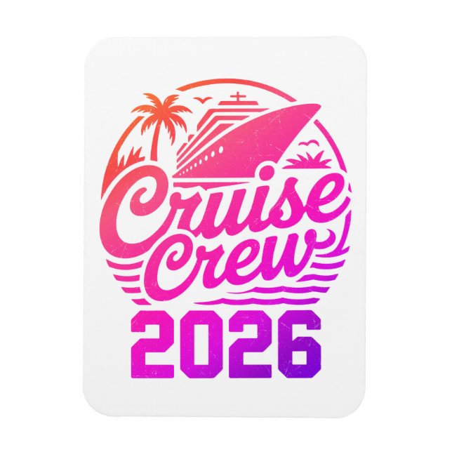 Cruise Ship Decor Stateroom Magnet (Vertical)