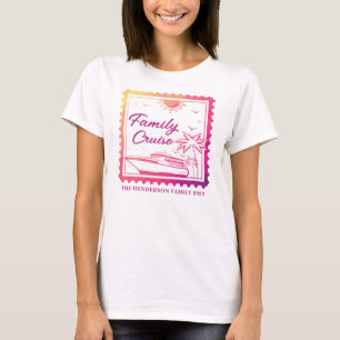Cruise Ship Embarkation Custom T-Shirt