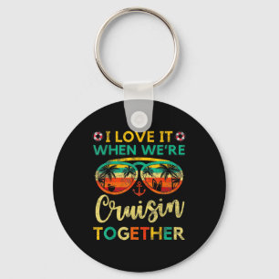 Cruise Ship Family Friends Matching Vacation Trip Keychain