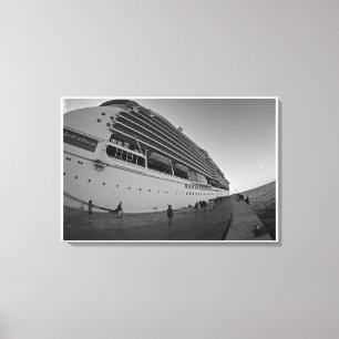 CRUISE SHIP HUGE CANVAS PRINT