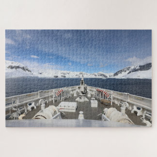 Cruise ship in Antarctica Jigsaw Puzzle