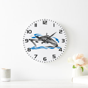 Cruise Ship Large Clock