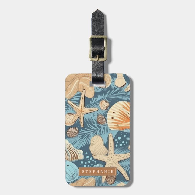 Cruise Ship Luggage Tag (Front Vertical)