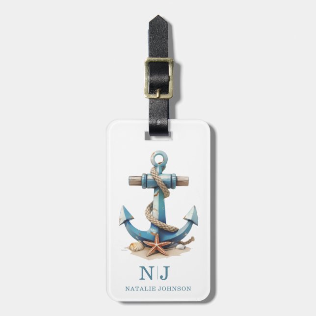 Cruise Ship Luggage Tag (Front Vertical)