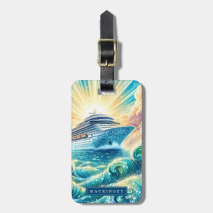 Cruise Ship Luggage Tag