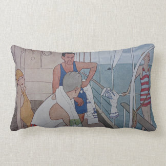 Cruise Ship Lumbar Pillow