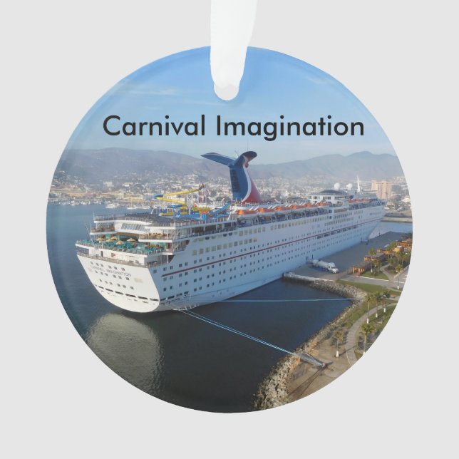 Cruise Ship Ornament (Front)