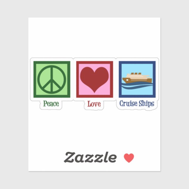Cruise Ship Peace Love Cruises (Sheet)