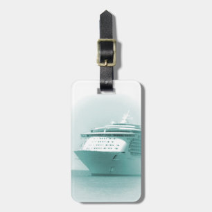 Cruise Ship Personalized Luggage Tag