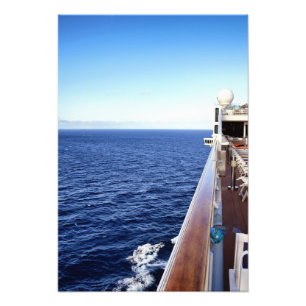 Cruise ship photo print