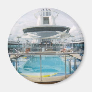Cruise Ship Pool Magnet