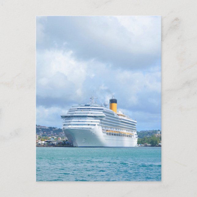 Cruise ship postcard (Front)