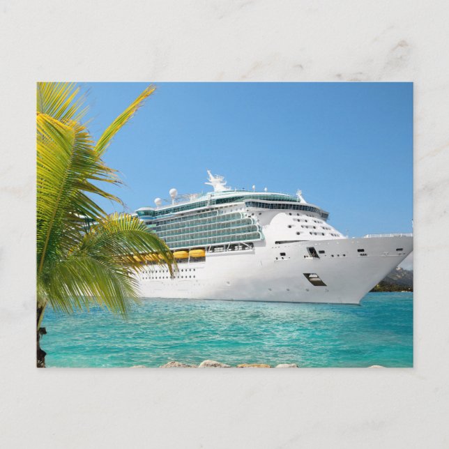 Cruise Ship Postcard (Front)