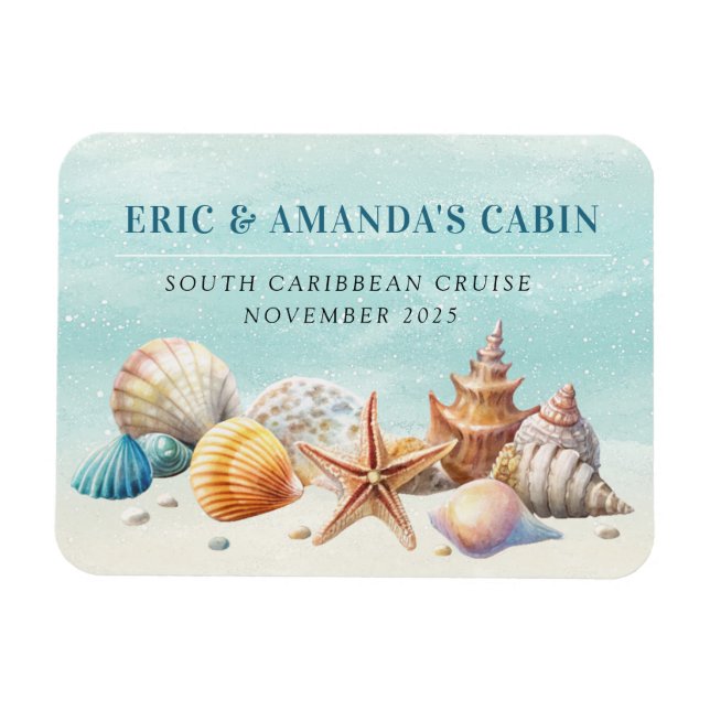Cruise Ship Stateroom Magnet (Horizontal)