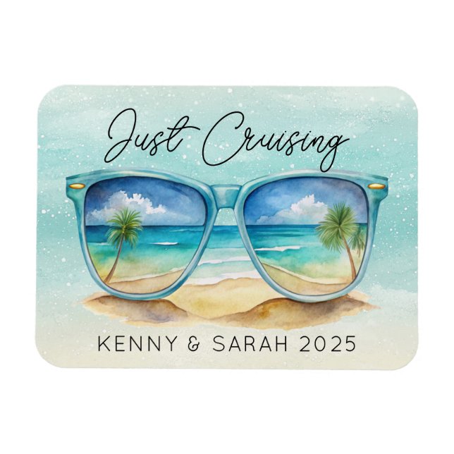 Cruise Ship Stateroom Magnet (Horizontal)