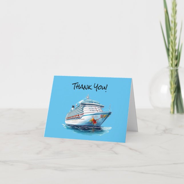 Cruise Ship Thank You (Front)