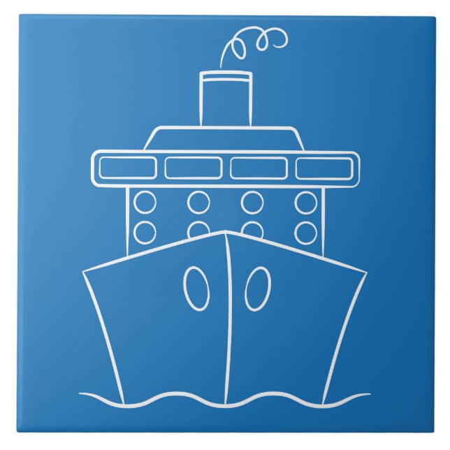 Cruise ship tile (Front)