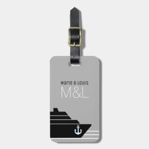 cruise ship travel personalized luggage tag